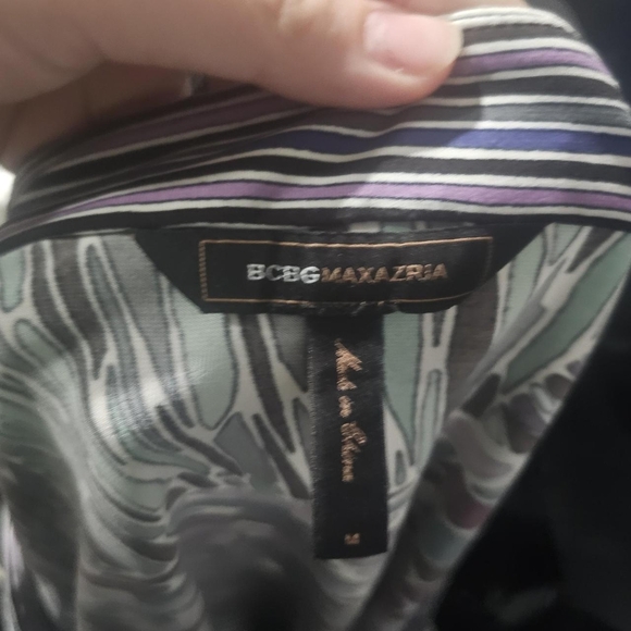 Y2k vintage whimsical fairy patterned wrap blouseSize medium - Picture 4 of 5